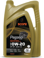 как выглядит масло моторное scope pegaso 9700 fs geo sae 0w20 c5 4л на фото