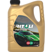 как выглядит масло моторное ritoli prestigio 5w30 sp с3 4л на фото