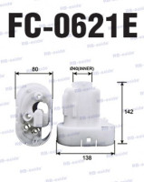 как выглядит rb-exide фильтр топливный fc0621e на фото