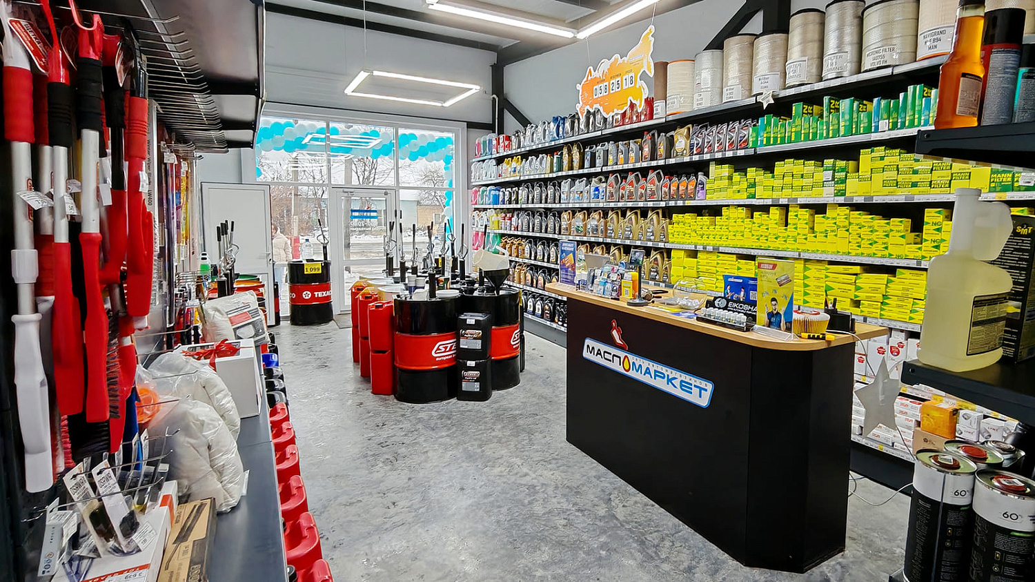 Расширение магазина до автокомплекса в Омске Расширение магазина до автокомплекса в Омске