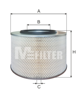 M-FILTER Фильтр воздушный A330